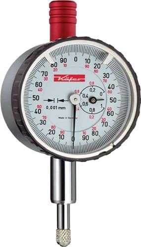 Kleinmessuhr 1 mm Ablesung 0,001 mm KÄFER