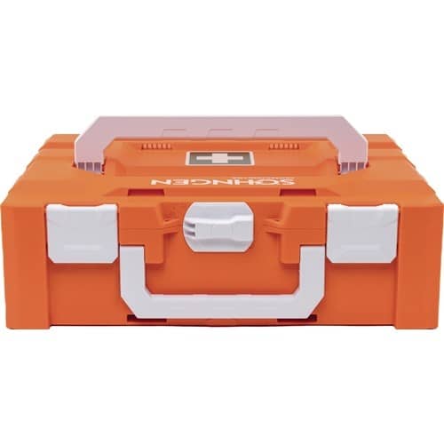 SÖHNGEN Erste Hilfe Koffer metaBOX 145M B226xH346xT145ca.mm orange SÖHNGEN