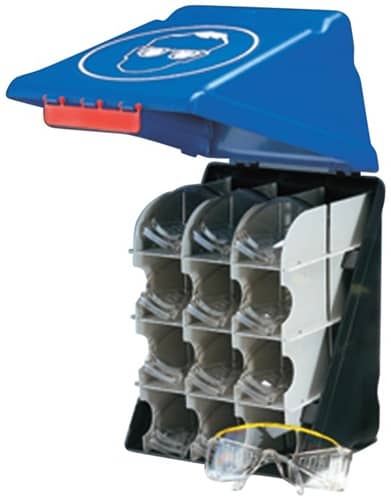 GEBRA Sicherheitsaufbewahrungsbox SecuBox-Maxi 12 blau L236xB315xH200ca.mm GEBRA
