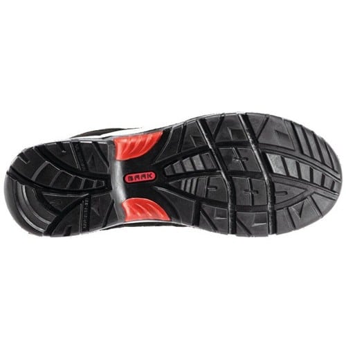 BAAK Sicherheitssandale Hardy Gr.39 N schwarz/grau Mikrofaser S1P SRC ESD EN20345