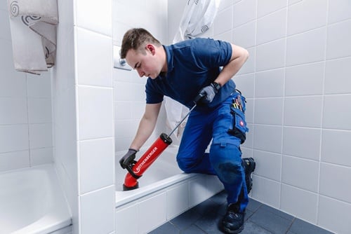 ROTHENBERGER Saugdruckreiniger Ropump® Super Plus bei Abfluss- u.Rohrverstopfungen
