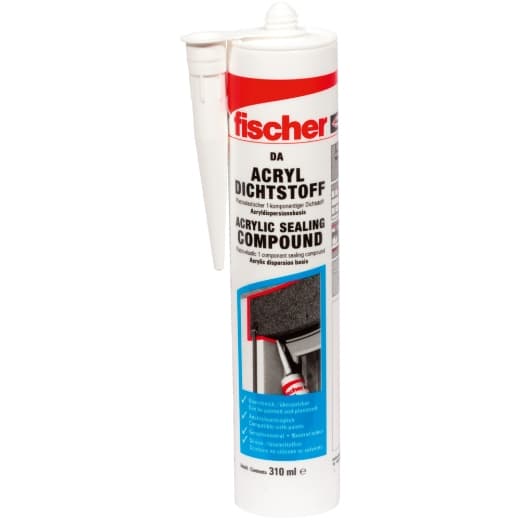 FISCHER Multi Acryldichtstoff AC 310 braun