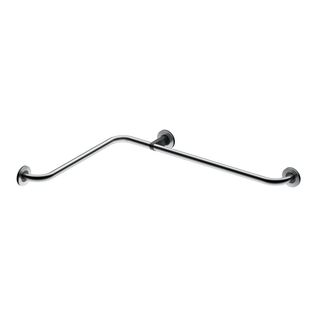 KWS Handlaufkombination 528-750 li Edelstahl fein matt