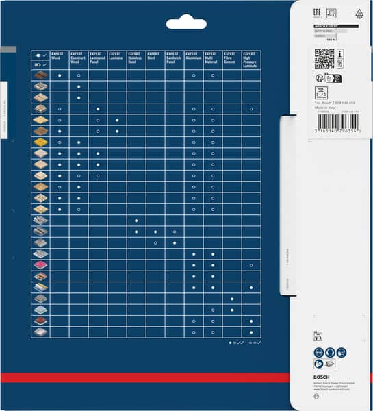 BOSCH Kreissägeblatt Expert for Wood, 240 x 30 x 2,8 mm, 48