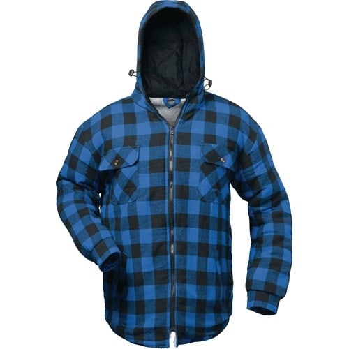 CRAFTLAND Thermohemd Alberta Gr.XL blau/schwarz kariert CRAFTLAND