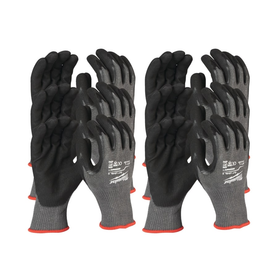 MILWAUKEE Größe 10 (XL) 12er Pack Schnittschutzhandschuhe Klasse 5/E