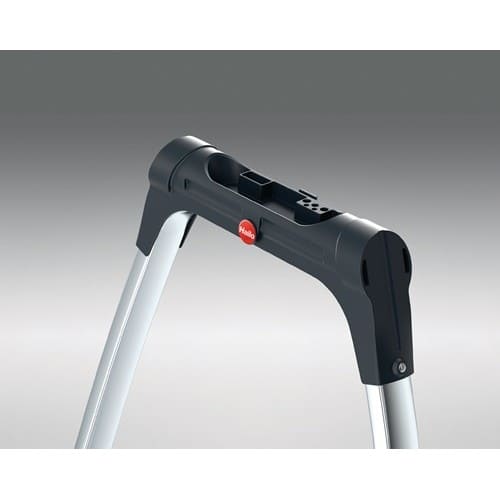 HAILO Klapptritt K100 Stufen 2 Plattform-H.490mm Alu.m.Anti-Rutsch-Riffelung HAILO