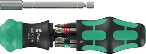 WERA Magazinbithalter Kraftform Kompakt 28 RA 1 6-tlg.WERA