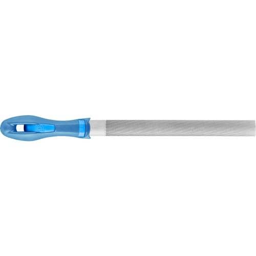 PFERD TOOLS Werkstattfeile DIN 7261 L.250mm Q.25x7mm Hieb 1 Halbrund 2K-Ergo PFERD