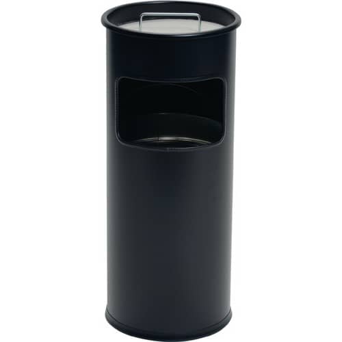 DURABLE Kombiascher Ø260xH620mm schwarz Stahlbl.DURABLE