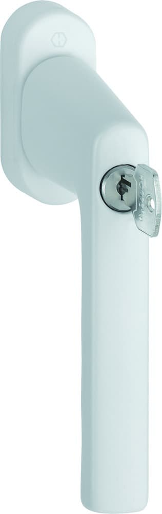 HOPPE® Fenstergriff abschließbar Hamburg 0700LS/U26 TBT1, mit Schrauben, Aluminium, 11950705