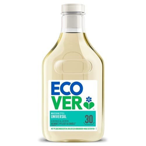 ECOVER Flüssigwaschmittel Univ.Hibiskus & Jasmin 30 Waschladungen 1,5l ECOVER