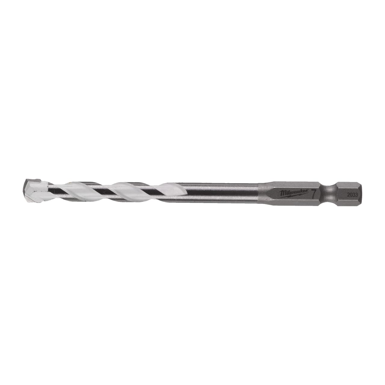 MILWAUKEE 7 x 100 mm SHOCKWAVE Multimaterial Bohrer 1/4" Hex