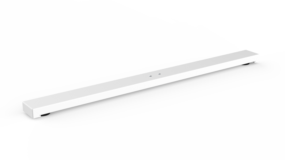 Veyhl Langer Fuß Evo, 890mm, RAL 9016 verkehrsweiß
