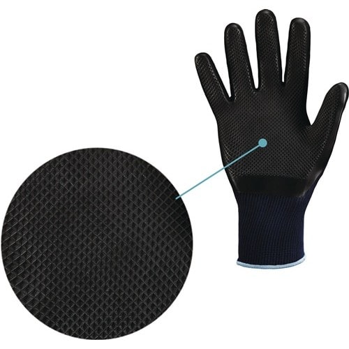 STRONGHAND Handschuhe GRIDSTER Gr.10 dunkelblau/schwarz EN 388,EN 407 PSA II STRONGHAND