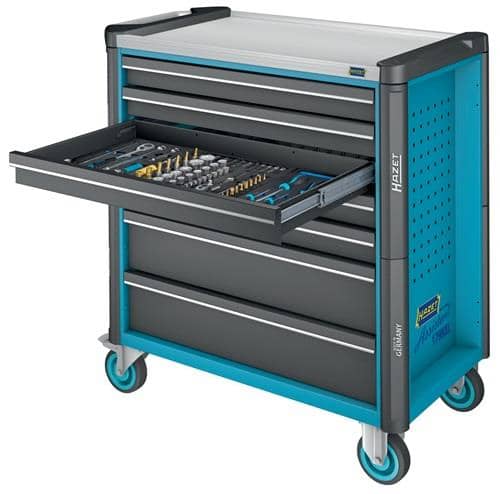 HAZET Werkstattwagen 179NXL-8/440 B1200xT800xH1480mm 1000kg 8 Schubl.440-tlg.HAZET