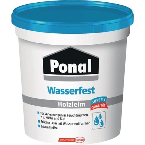 PONAL Holzleim Wasserfest/Super 3 760g EN 204: D3 Dose PONAL