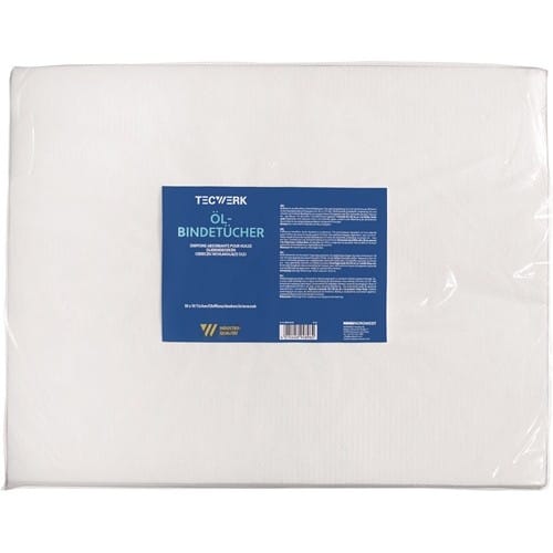 TECWERK Ölbindetücher L.40cm B.50cm S.1cm 10x10 Tü.Krt.TECWERK