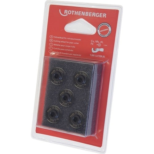 ROTHENBERGER Ersatzschneidrad Schneidrad-D.18,5mm hochlegiertem,gehärtetem STA 5 St./Karte