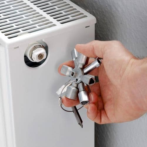 KNIPEX Schaltschrankschlüssel TwinKey® 6 Funktionen m.Magnet Verb.KNIPEX
