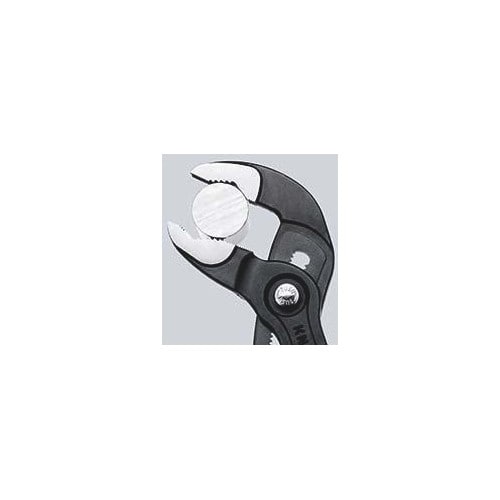 KNIPEX Wasserpumpenzange Cobra® L.125mm Spann-W.27mm pol.Ku.-Überzug KNIPEX