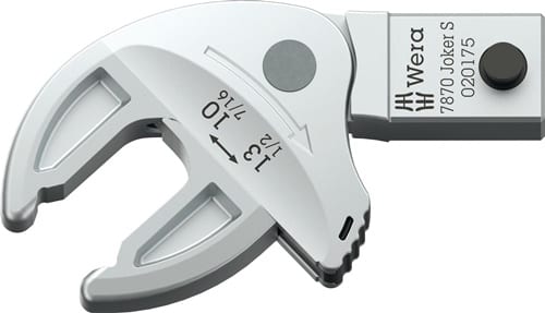 WERA Einsteckmaulschlüssel 7870 Joker S SW 10-13mm 9x12mm WERA