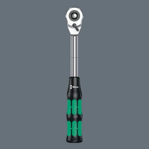 WERA Hebelumsch.kn.8006 Zyklop Hybrid Set 1/2 Zoll 72 Z.Umschalth.WERA