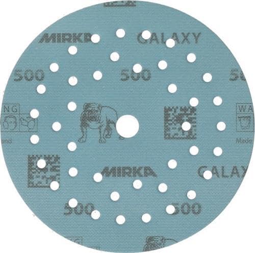 MIRKA Haftschleifscheibe GALAXY Grip Multifit 125mm K.500 f.HO/Metall/Lack/Ku.
