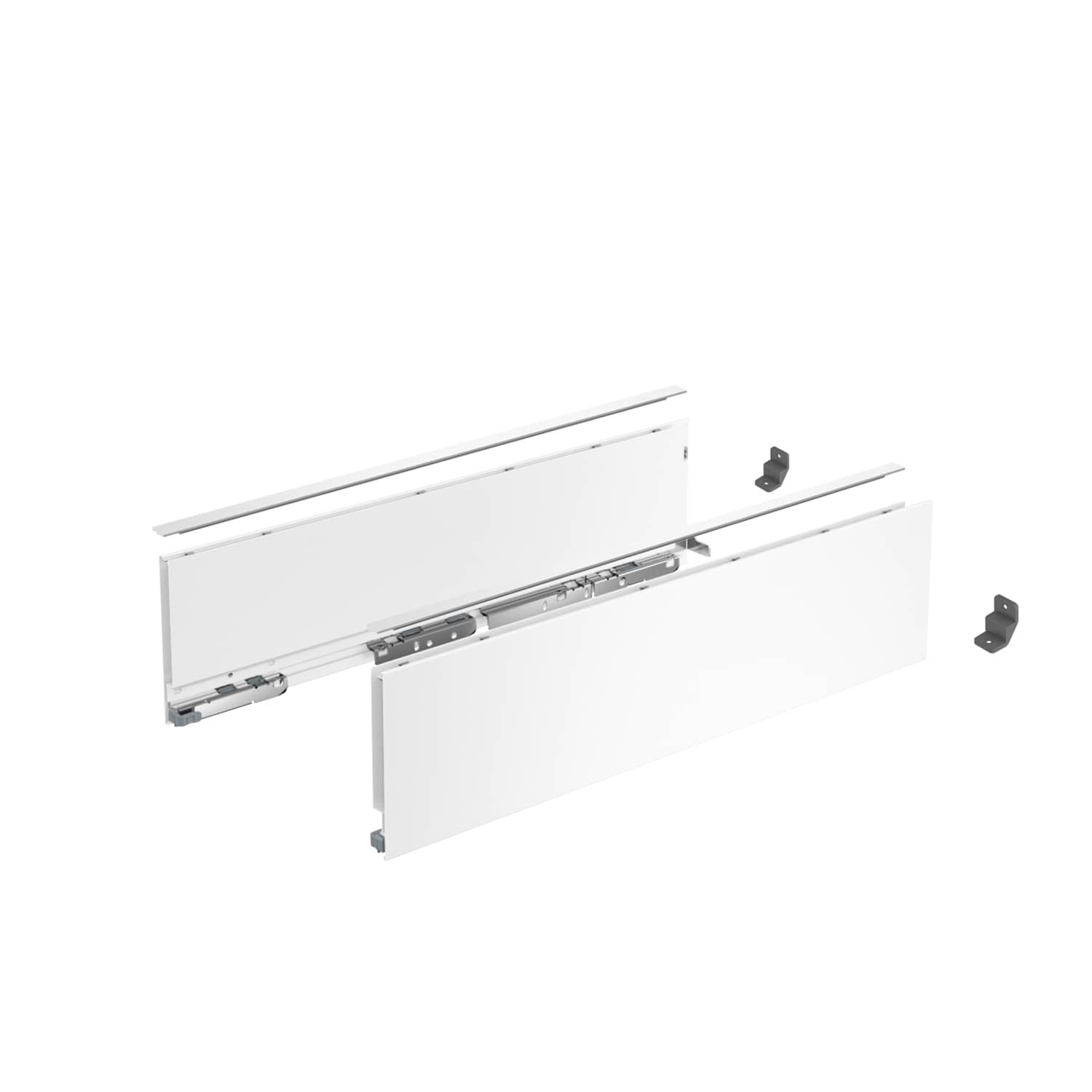 HETTICH AvanTech YOU Set Zarge, Höhe 139 mm x NL 500 mm, weiß, links und rechts, 9353397