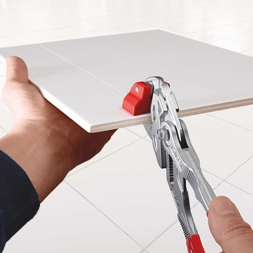 KNIPEX Fliesenlochzange 250mm CV-Stahl Griff Ku.-Überzug KNIPEX