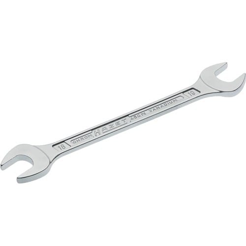 HAZET Doppelmaulschlüssel 450N 18x19mm L.221,2mm verchr.HAZET