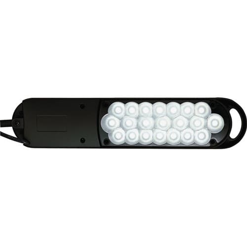 Schreibtischleuchte Metall/Ku.schwarz H.max.380mm m.Tischklemme m.LED