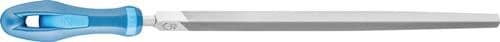 PFERD TOOLS Werkstattfeile DIN 7261 L.200mm Q.15mm Hieb 2 Dreikant 2K-Ergo PFERD