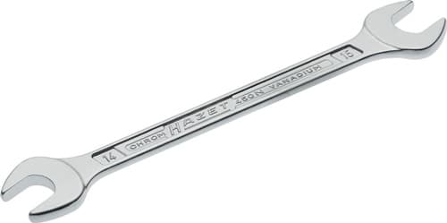 HAZET Doppelmaulschlüssel 450N 14x15mm L.187,8mm verchr.HAZET