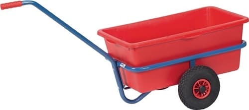 FETRA Handwagen m.Kunststoffmulde 200l L910xB585mm Luft Bereifung Trgf.200kg