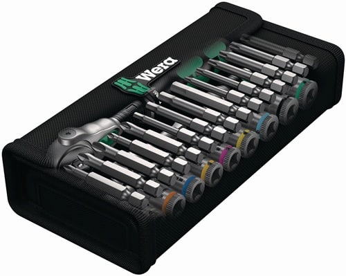 WERA Steckschlüsselsatz 8100 SA 6 28-tlg.1/4 Zoll SW 5-13mm Z.72 6KT WERA