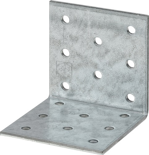 VORMANN Lochplattenwinkel 80x80x80mm S.2,5mm VORMANN