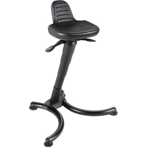 MEY Stehhilfe PU-Schaum Sitz-H.630-840mm STA schwarz Rückstütze MEY