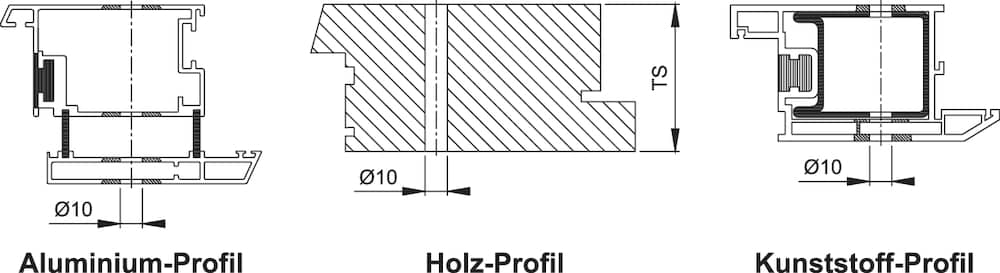 HOPPE  System Nr.5 Haustür, Objekttür