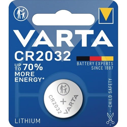 VARTA Knopfzelle Electronics 3 V 220 mAh CR2032 20x3,2mm VARTA