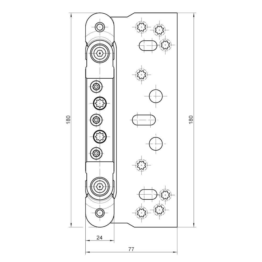 SIMONSWERK Aufnahmeelement VARIANT® VX 7502 3D,