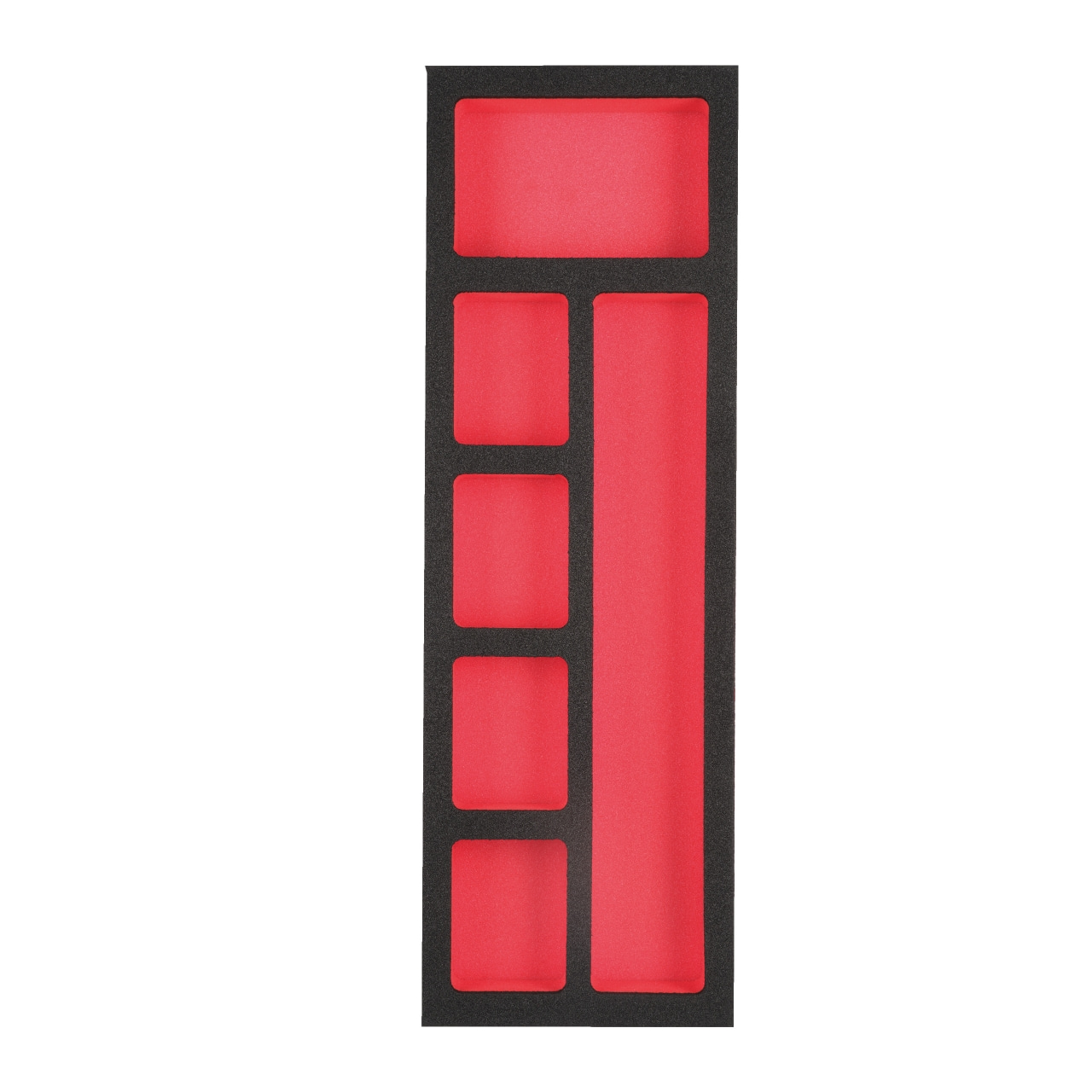 MILWAUKEE Füllstück 46" / 117 cm Werkstattwagen, 16,5 cm für große 108,5 cm Schublade Schaumstoffeinlage Füllstück