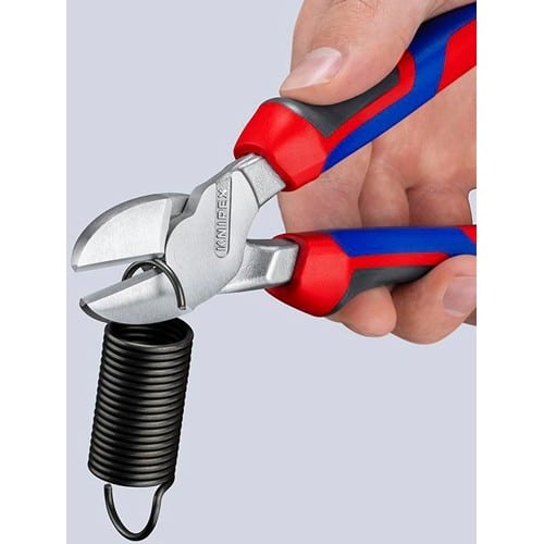 KNIPEX Kraftseitenschneider L.200mm Form 0 Comfort-Griff KNIPEX