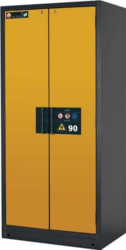 ASECOS Sicherh.-Schrank Typ 90 H1953xB893xT615mm anthrazitgrau/sicherheitsgelb