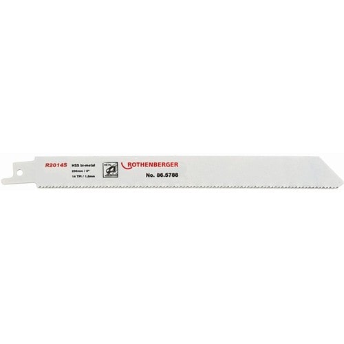 ROTHENBERGER Säbelsägeblatt R2014S L.200mm B.20mm 1,8mm 5 St./Karte ROTHENBERGER