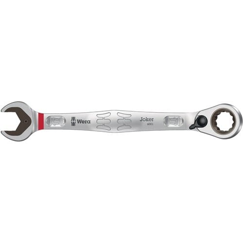WERA Maulringratschenschlüssel Joker SW 17mm L.225mm umschaltbar,Rings.15Grad WERA