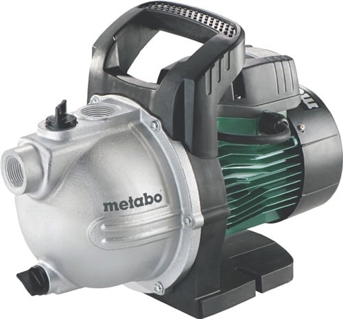 Gartenpumpe P 3300 G 3300 l/h 45 m 4,5 bar 900 W Grauguss 25,4 mm (1″) IG METABO