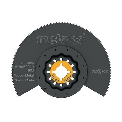 METABO Segmentsägeblatt Starlock D.85mm BiM Zahnt. 1,3mm/20TPI Metabo