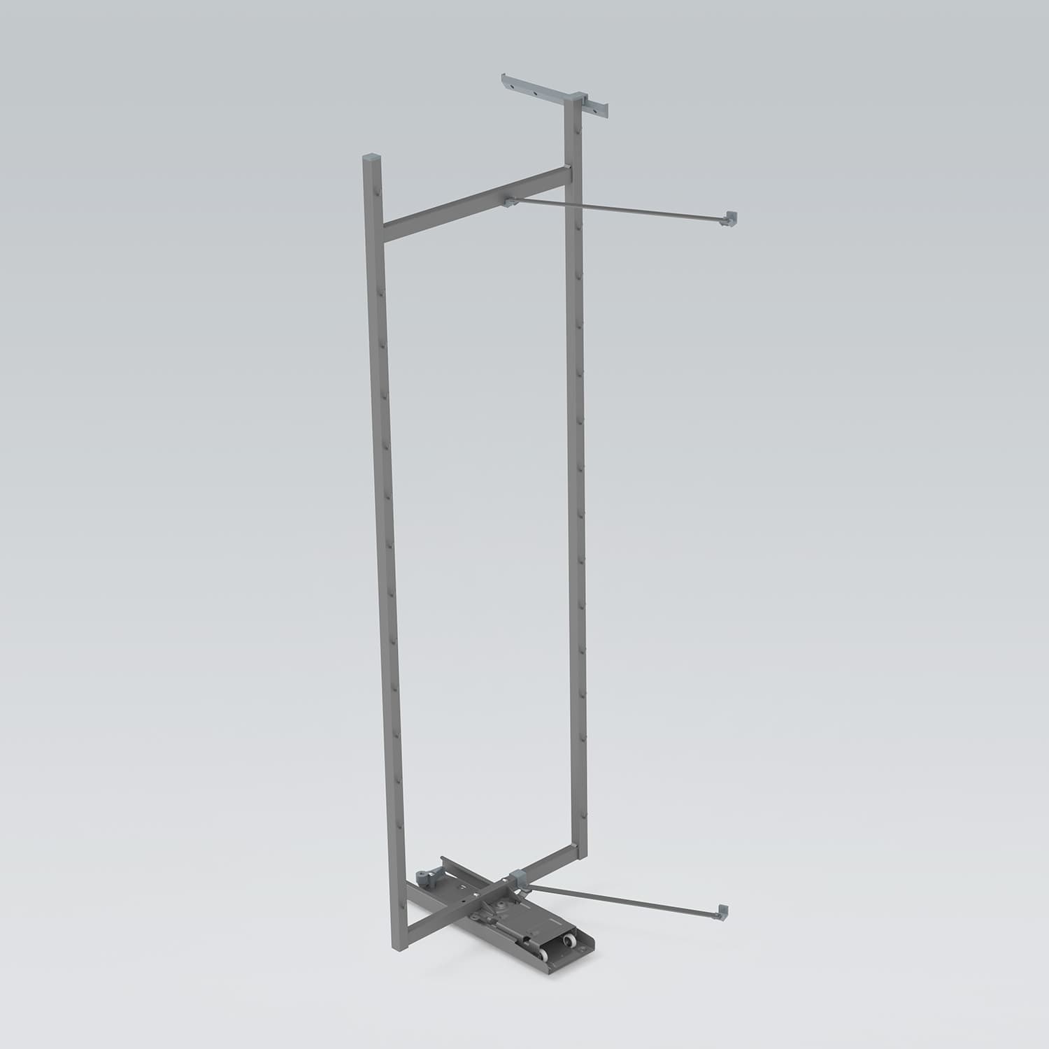 HETTICH Auszugsrahmen Dispensa Duo III, silber, 9352800