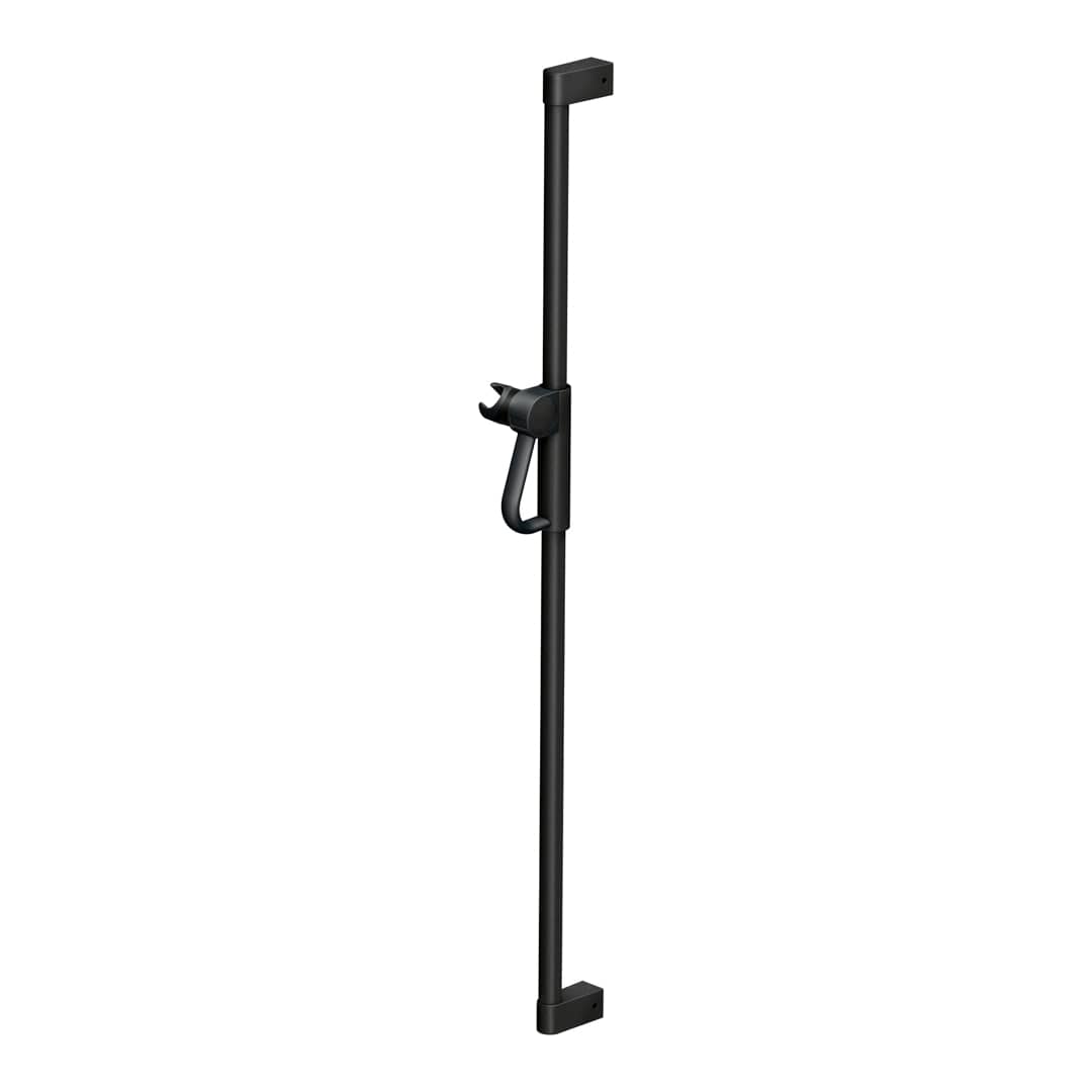 KWS Brausestange mit Brausekopfhalter A100 Schwarz matt Länge 900 mm